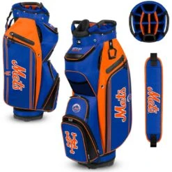Team Effort MLB Bucket III Cooler Cart Bag 29 Team Effort MLB Bucket III Cooler Cart Bag -The Golf Shop team effort mlb bucket 3 cooler cart bag new york mets itempicture