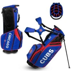 Team Effort MLB Caddie Carry Hybrid Bag -The Golf Shop team effort mlb caddie carry hybrid bag chicago cubs itempicture