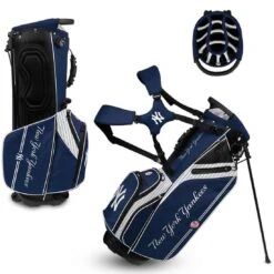 Team Effort MLB Caddie Carry Hybrid Bag -The Golf Shop team effort mlb caddie carry hybrid bag new york yankees itempicture