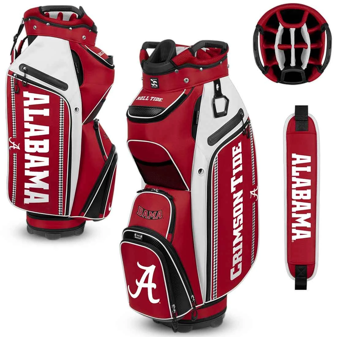 Team Effort NCAA Bucket III Cooler Cart Bag 2 Team Effort NCAA Bucket III Cooler Cart Bag - Image 2