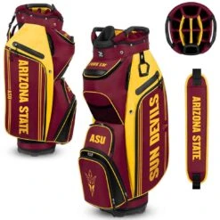 Team Effort NCAA Bucket III Cooler Cart Bag 23 Team Effort NCAA Bucket III Cooler Cart Bag -The Golf Shop team effort ncaa bucket 3 cooler cart bag arizona state sun devils itempicture