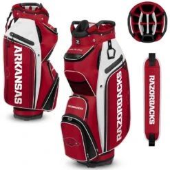 Team Effort NCAA Bucket III Cooler Cart Bag 25 Team Effort NCAA Bucket III Cooler Cart Bag -The Golf Shop team effort ncaa bucket 3 cooler cart bag arkansas razorbacks itempicture