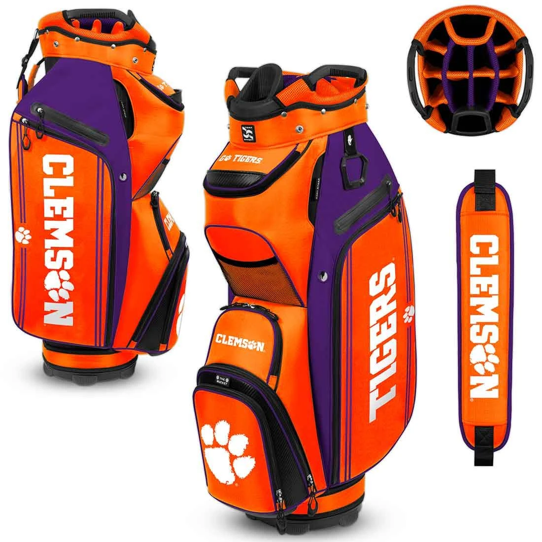 Team Effort NCAA Bucket III Cooler Cart Bag 13 Team Effort NCAA Bucket III Cooler Cart Bag - Image 13