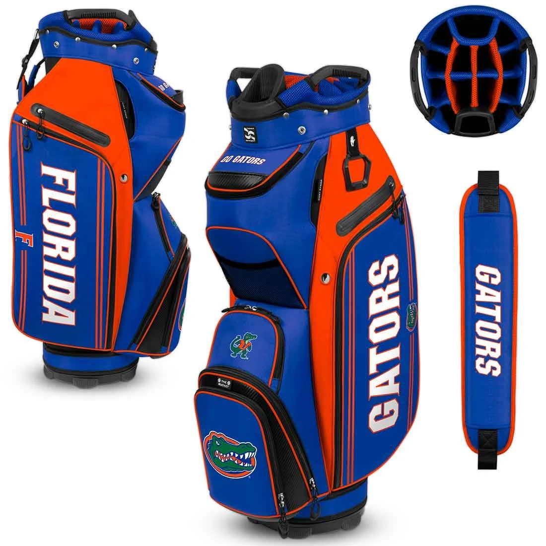 Team Effort NCAA Bucket III Cooler Cart Bag 17 Team Effort NCAA Bucket III Cooler Cart Bag - Image 17
