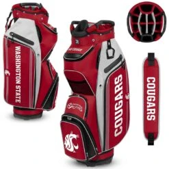 Team Effort NCAA Bucket III Cooler Cart Bag 22 Team Effort NCAA Bucket III Cooler Cart Bag -The Golf Shop team effort ncaa bucket 3 cooler cart bag washington state cougars itempicture