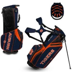 Team Effort NCAA Caddie Carry Hybrid Bag -The Golf Shop team effort ncaa caddie carry hybrid bag auburn tigers itempicture