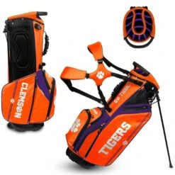 Team Effort NCAA Caddie Carry Hybrid Bag -The Golf Shop team effort ncaa caddie carry hybrid bag clemson tigers itempicture