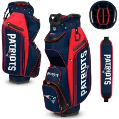 Team Effort NFL Bucket III Cooler Cart Bag -The Golf Shop team effort nfl bucket 3 cooler cart bag new england patriots itempicture