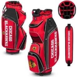 Team Effort NHL Bucket III Cooler Cart Bag -The Golf Shop team effort nhl bucket 3 cooler cart bag chicago blackhawks itempicture