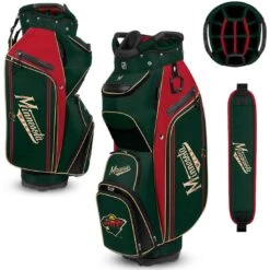 Team Effort NHL Bucket III Cooler Cart Bag -The Golf Shop team effort nhl bucket 3 cooler cart bag minnesota wild itempicture