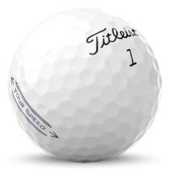 Titleist Tour Speed White Golf Balls -The Golf Shop titleist 2022 tour speed white golf balls imprints itempicture