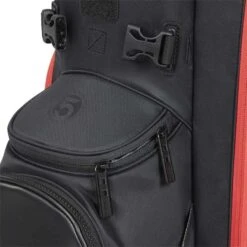 Titleist Players 5 Stand Bag -The Golf Shop titleist 2023 players 5 stand bag black black red detail1 itempicture