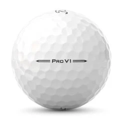 Titleist Pro V1 Double Dozen Golf Balls -The Golf Shop titleist 2023 pro v1 golf balls side stamp itempicture 1