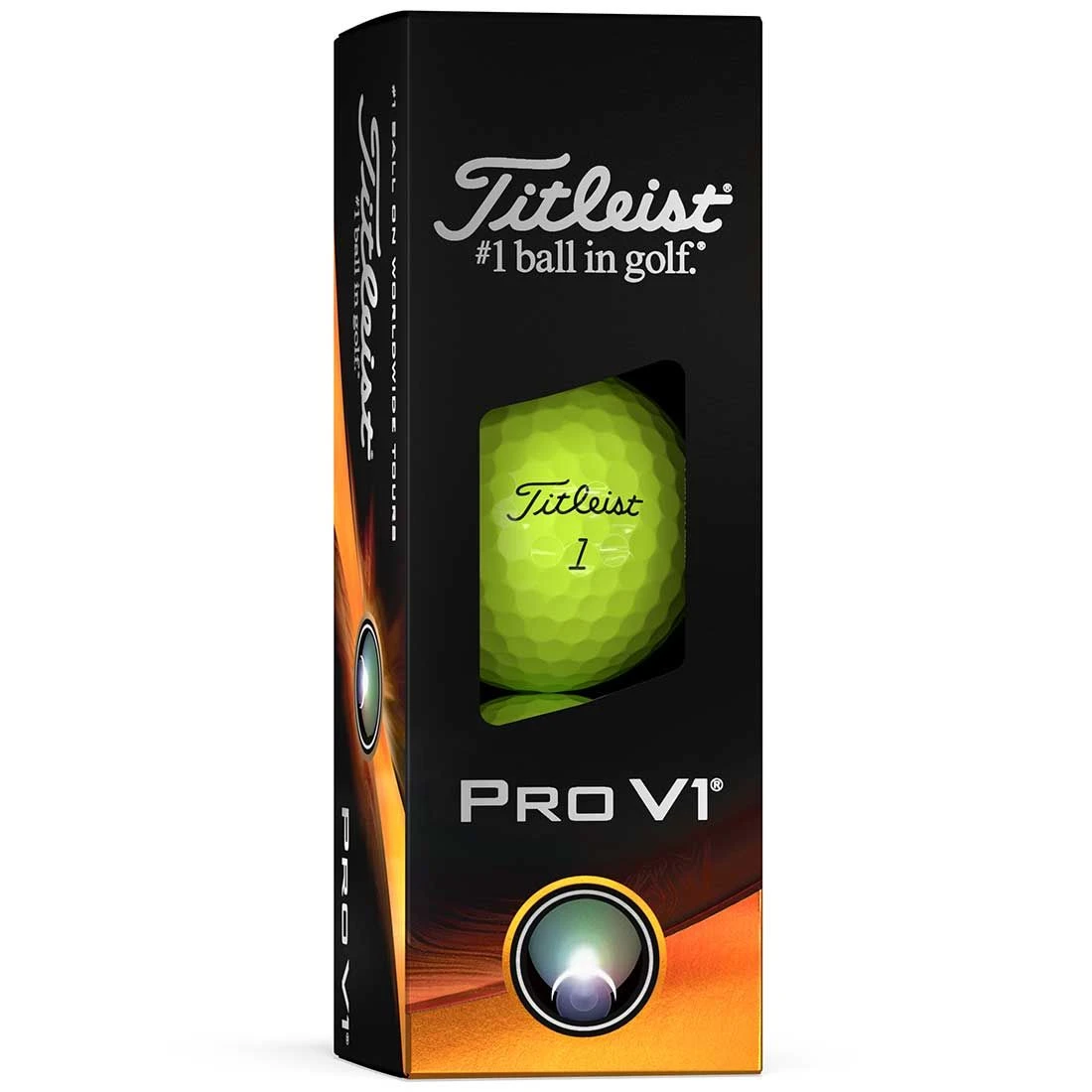 Titleist Pro V1 Yellow Golf Balls 2 Titleist Pro V1 Yellow Golf Balls - Image 2