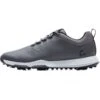 TravisMathew Cuater The Ringer Spiked Golf Shoes Grey