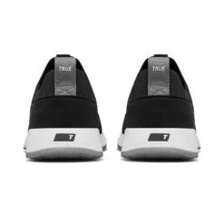 TRUE Linkswear All Day Knit 3 Golf Shoes Onyx -The Golf Shop truelinkswear true all day knit 3 golf shoes onyx heel itempicture