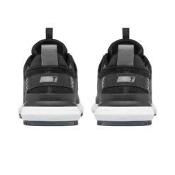 TRUE Linkswear Lux Hybrid Golf Shoes High Vis Black -The Golf Shop truelinkswear true lux hybrid golf shoes high vis black heel itempicture