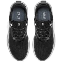 TRUE Linkswear Lux Hybrid Golf Shoes High Vis Black -The Golf Shop truelinkswear true lux hybrid golf shoes high vis black top itempicture