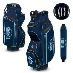 Team Effort NHL Bucket III Cooler Cart Bag -The Golf Shop wincraft nhl bucket iii cooler cart bag seattle kraken